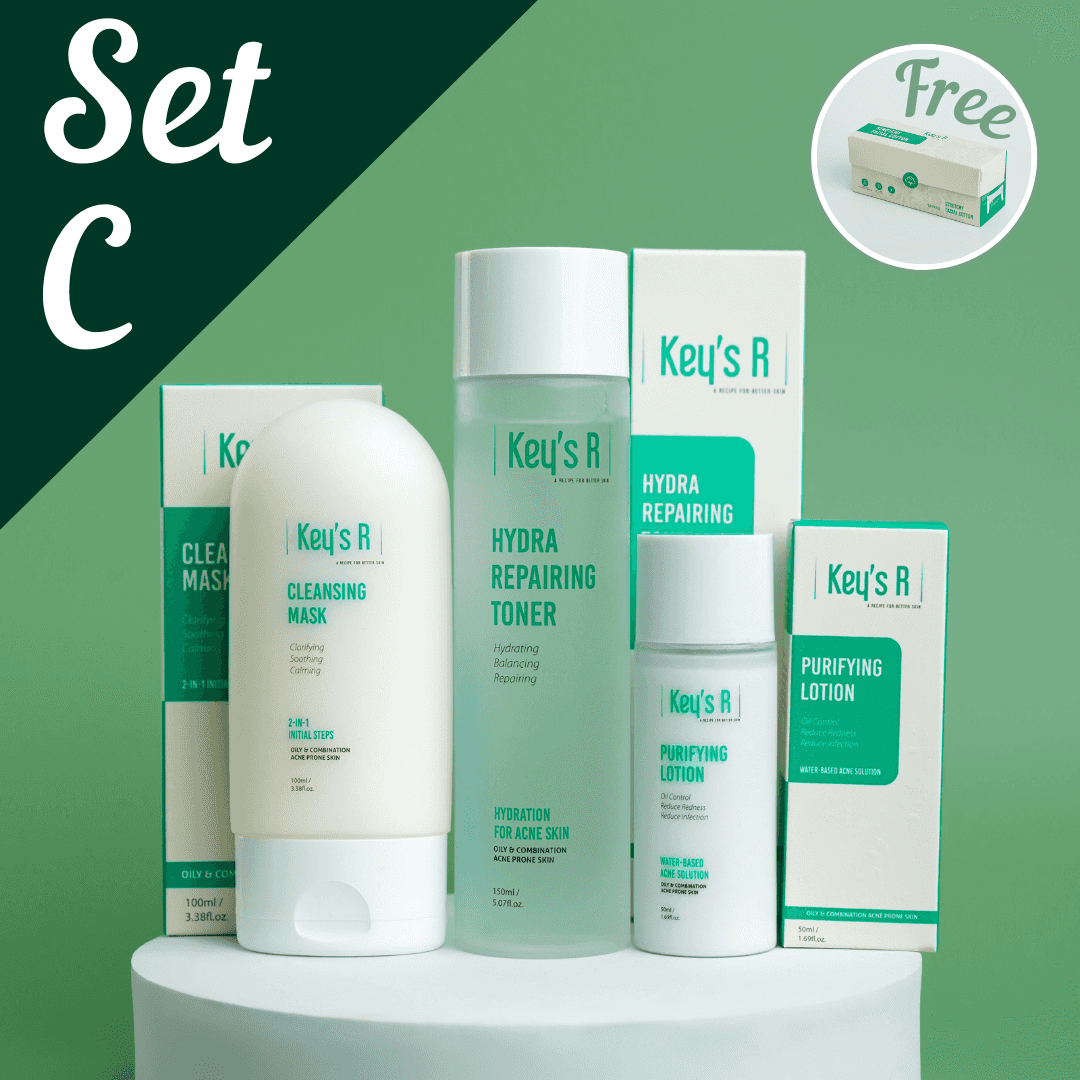 SET C - HYDRA ANTI-ACNE 3 STEPS SET (2026)