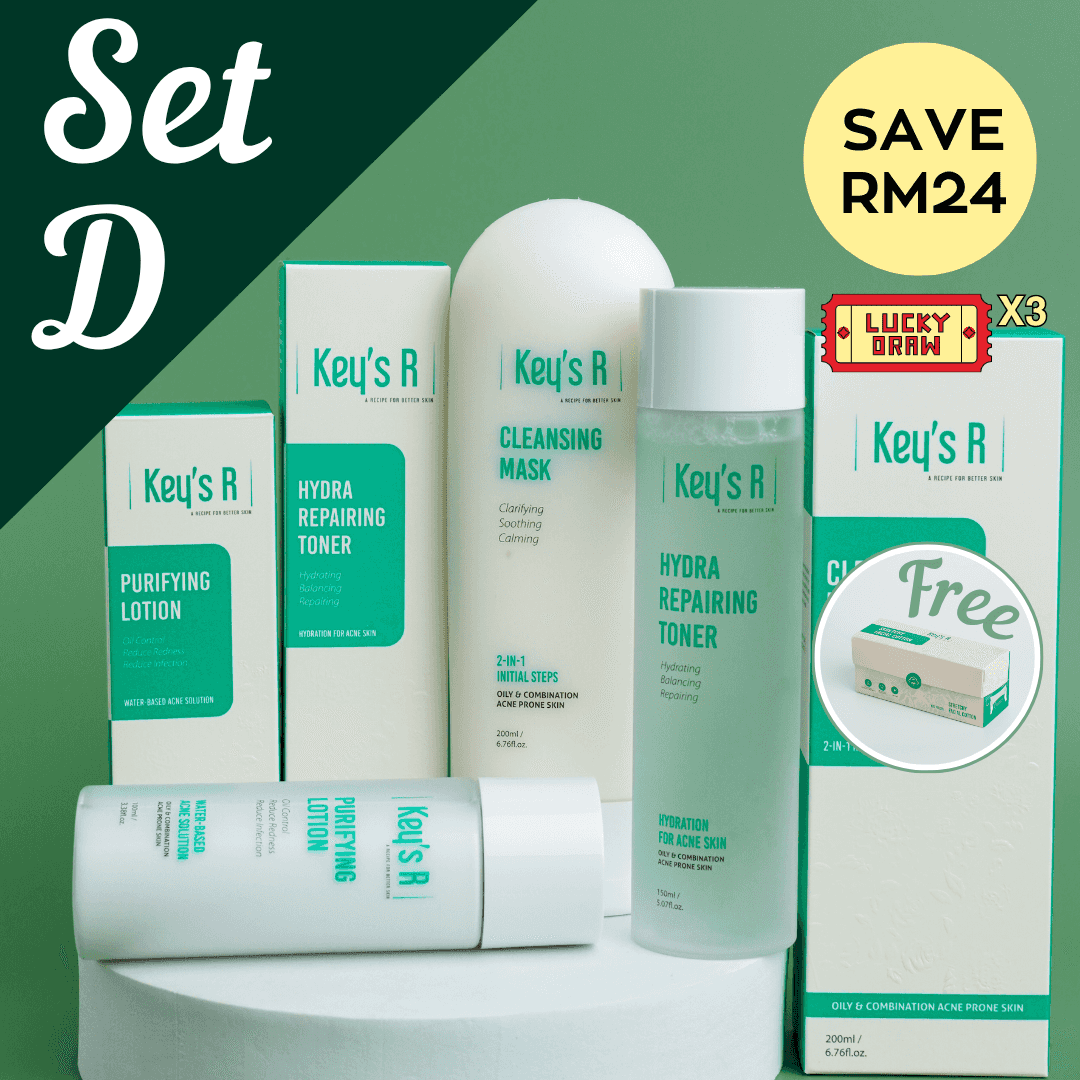 SET D - HYDRA ANTI-ACNE 3 STEPS SET (JULY 2026) 