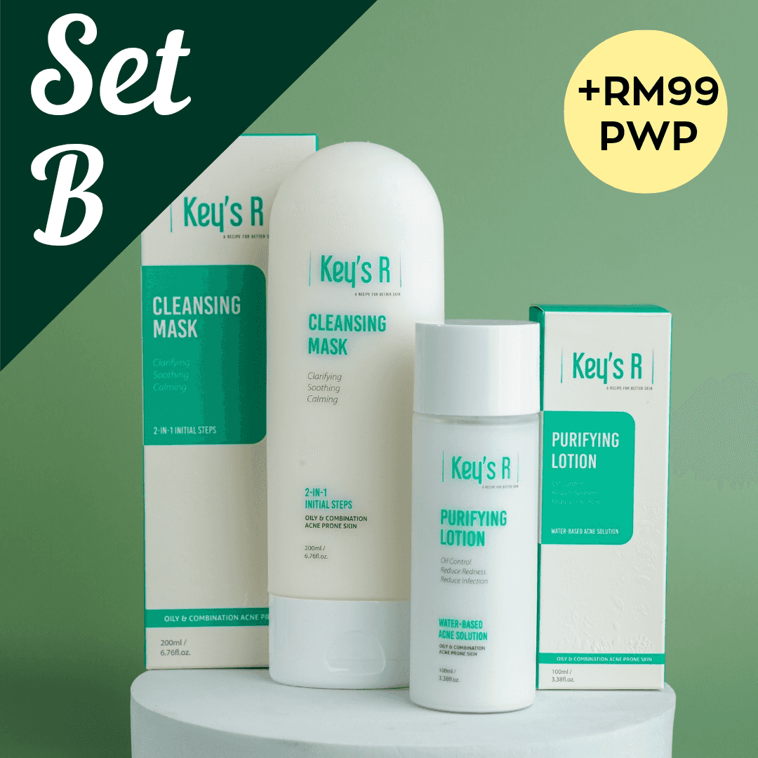 SET B - BASIC ANTI-ACNE 2 STEPS SET (September 2026)