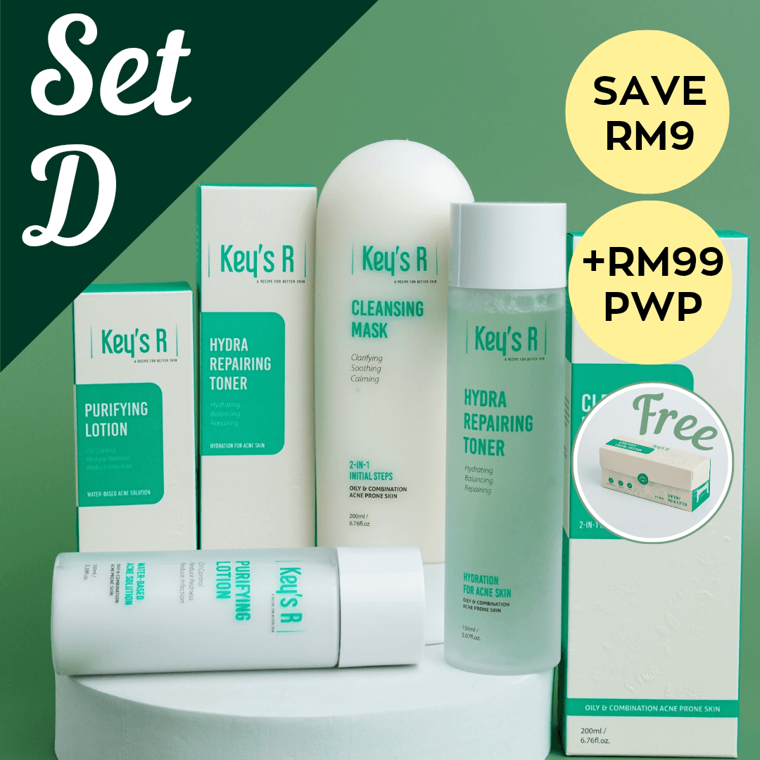 SET D - HYDRA ANTI-ACNE 3 STEPS SET (September 2026)  - Image 1