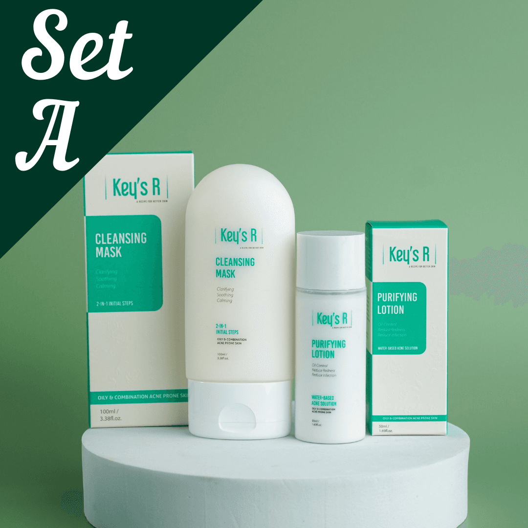 SET A - BASIC ANTI-ACNE 2 STEPS SET (JULY) - Image 1