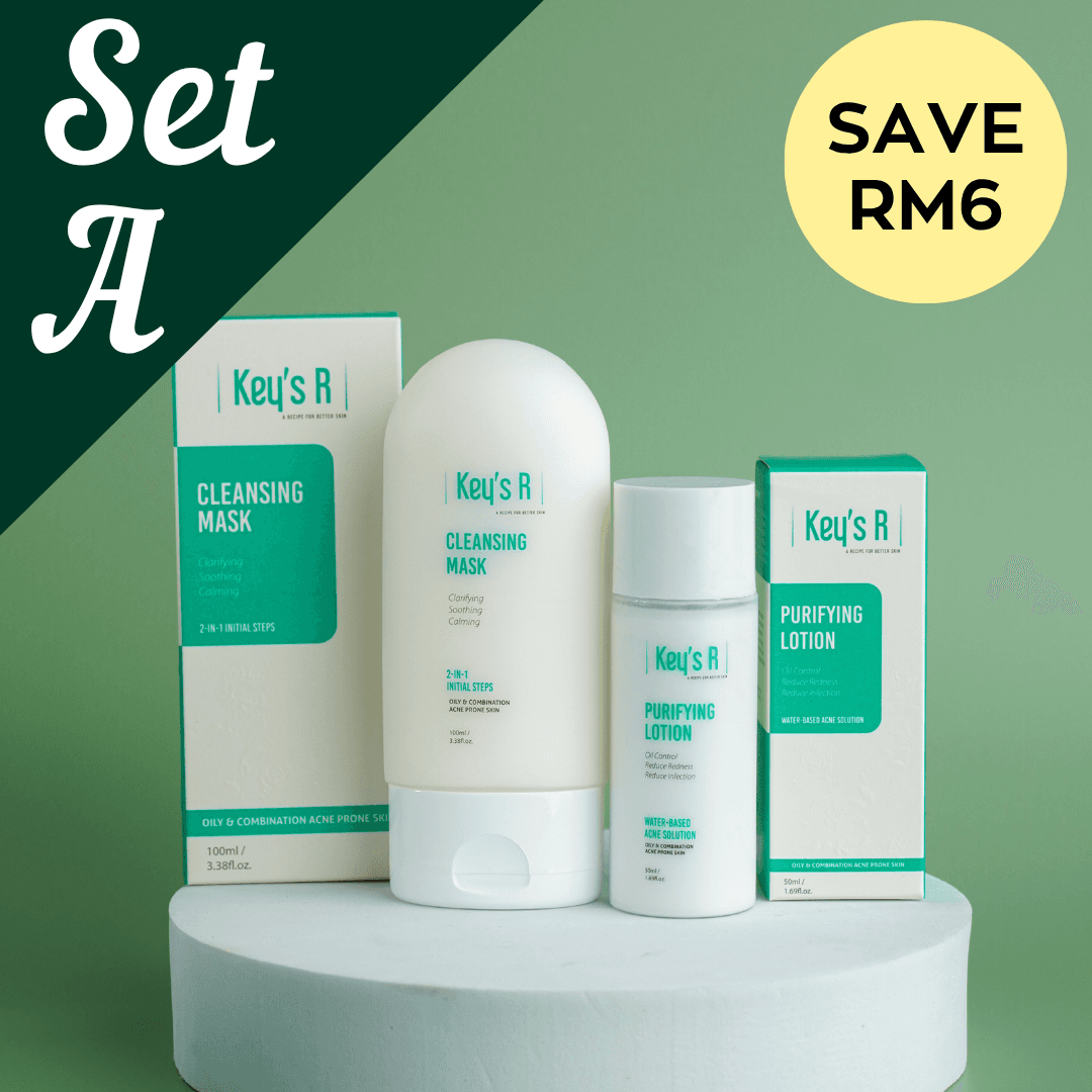 SET A - BASIC ANTI-ACNE 2 STEPS SET (JUNE) - Image 1