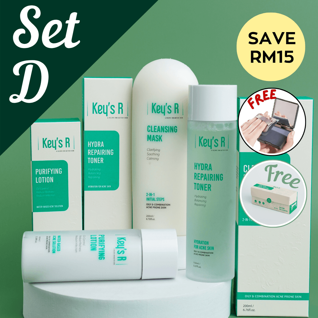SET D - HYDRA ANTI-ACNE 3 STEPS SET (MAY 2026) - Image 1