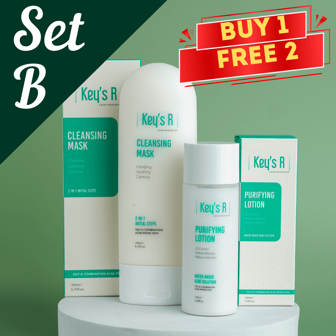 SET B - BASIC ANTI-ACNE 2 STEPS SET (11TH ANNIVERSARY) - Image 1